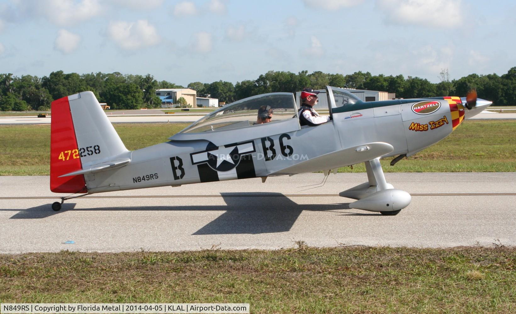 N849RS, 2006 Vans RV-8 C/N 81589, Vans RV-8