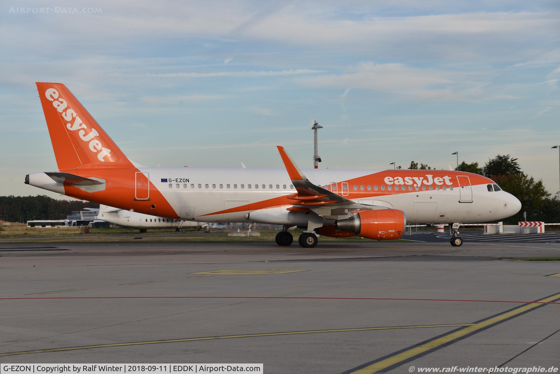 G-EZON, 2015 Airbus A320-214 C/N 6605, Airbus A320-214(W) - U2 EZY easyJet - 6605 - G-EZON - 11.09.2018 - CGN