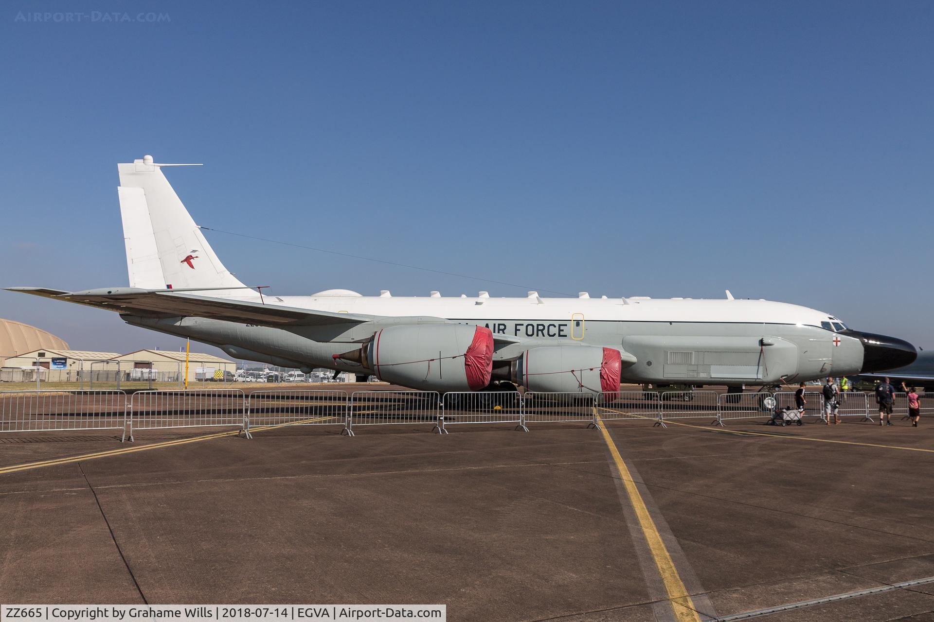 ZZ665, 1964 Boeing RC-135W Rivet Joint C/N RJ19/18778, Boeing RC-135W Rivet Joint ZZ665 51 Sqd RAF, Fairford