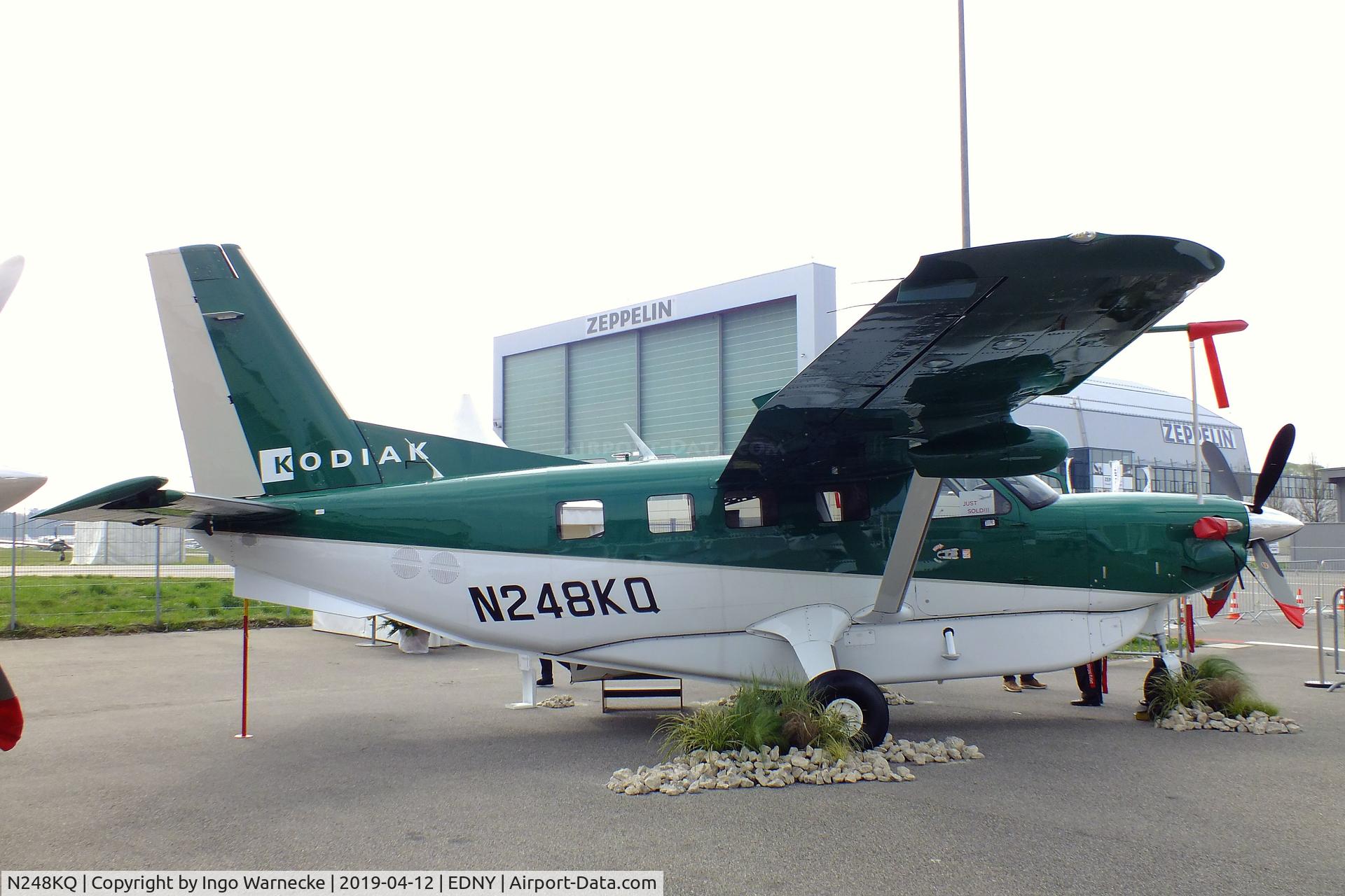 N248KQ, 2018 Quest Kodiak 100 C/N 100-0248, Quest Kodiak 100 at the AERO 2019, Friedrichshafen