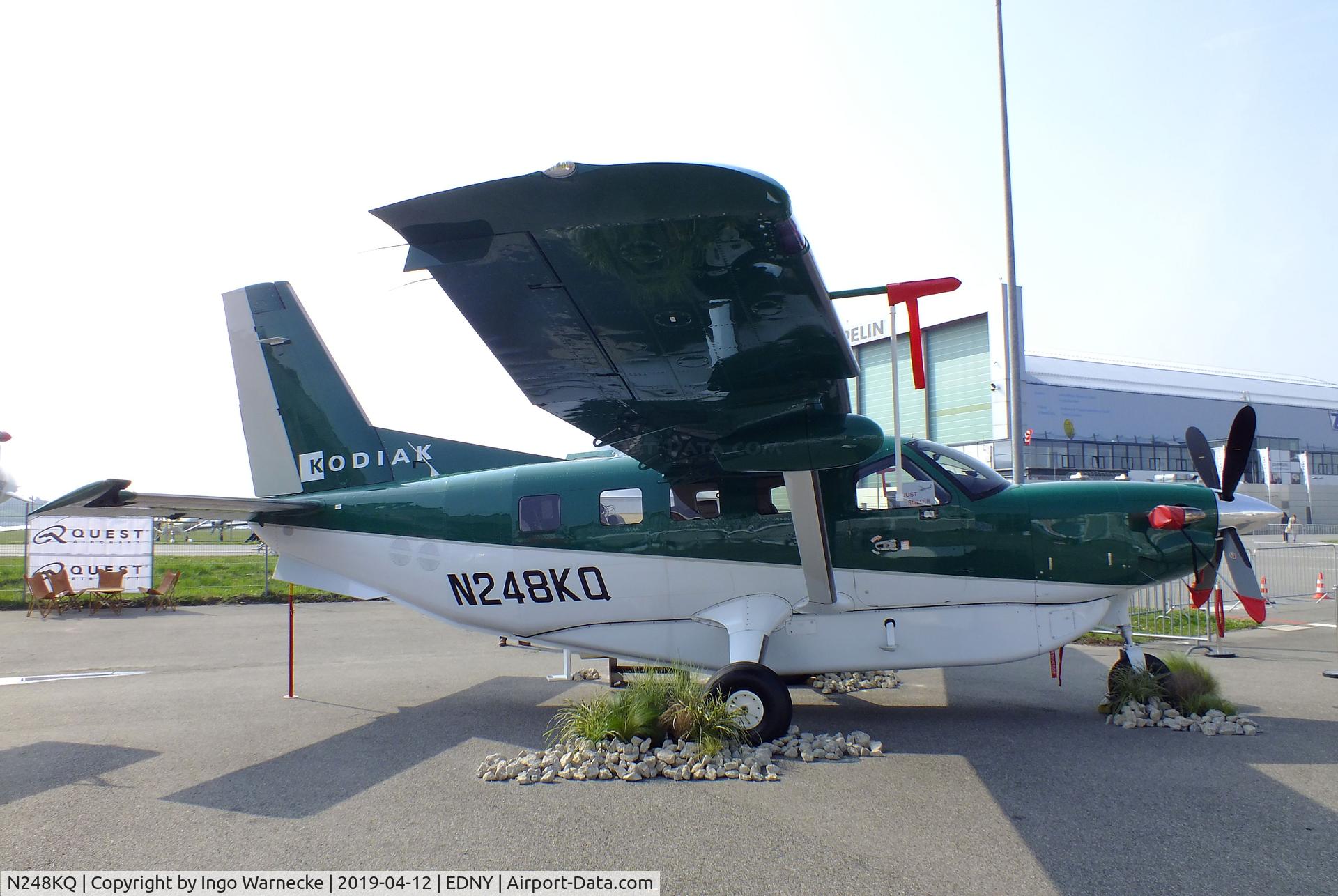 N248KQ, 2018 Quest Kodiak 100 C/N 100-0248, Quest Kodiak 100 at the AERO 2019, Friedrichshafen