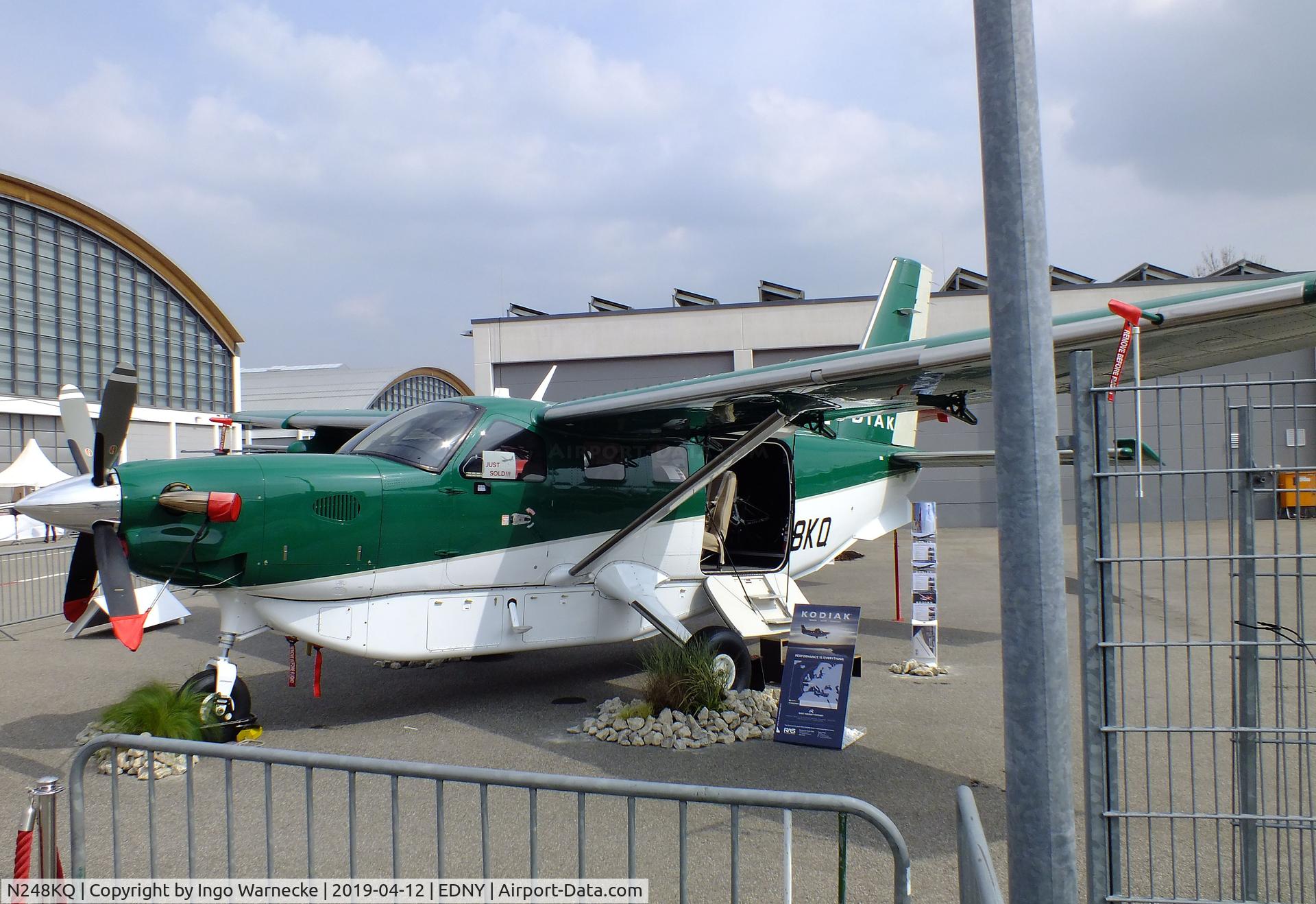N248KQ, 2018 Quest Kodiak 100 C/N 100-0248, Quest Kodiak 100 at the AERO 2019, Friedrichshafen