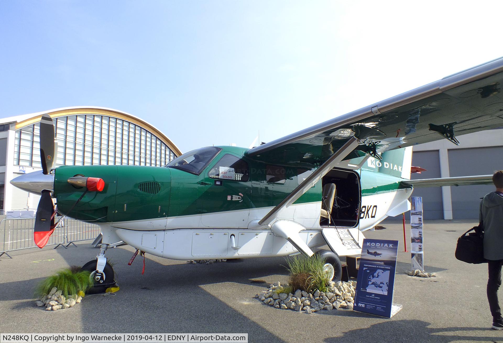 N248KQ, 2018 Quest Kodiak 100 C/N 100-0248, Quest Kodiak 100 at the AERO 2019, Friedrichshafen