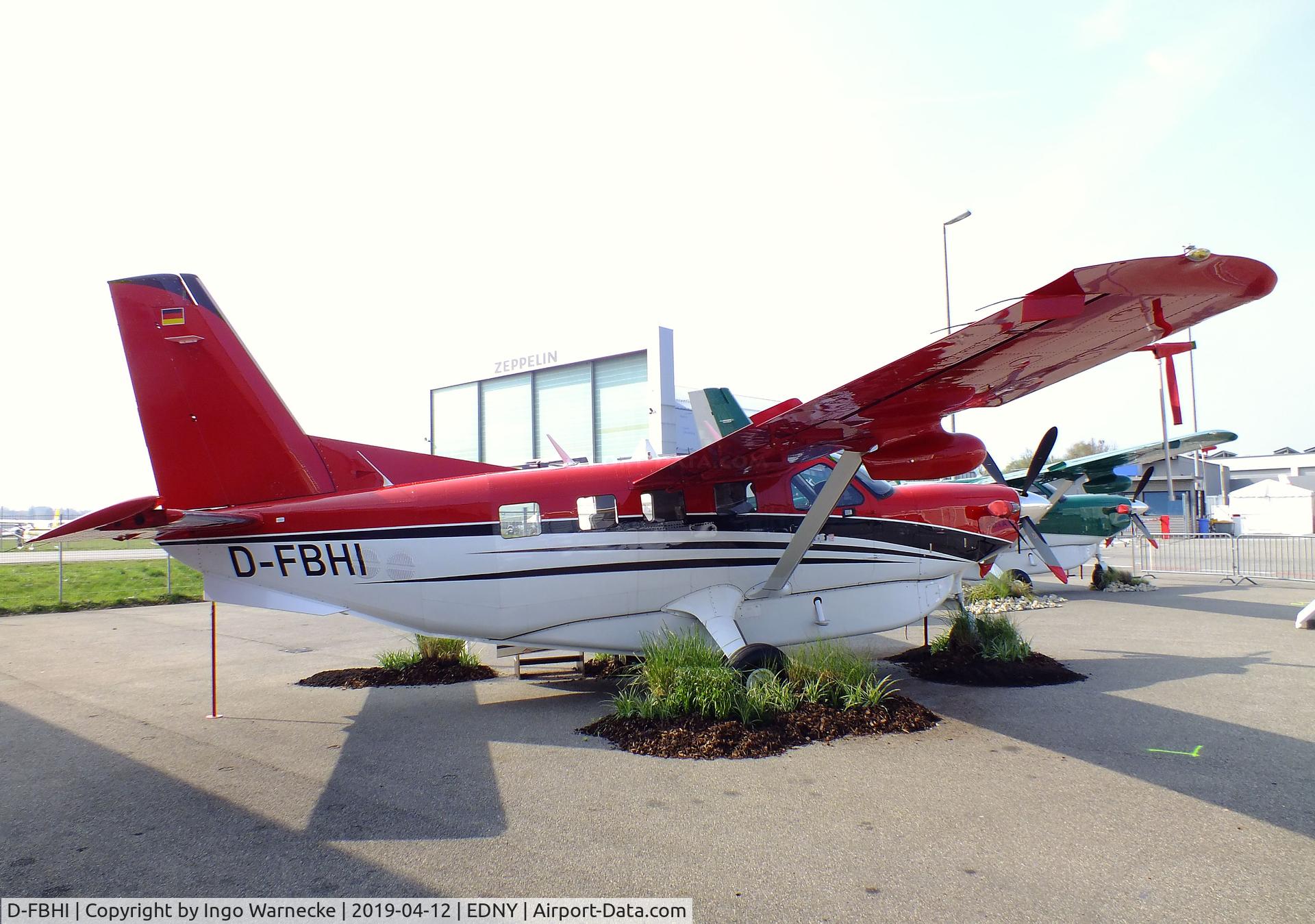 D-FBHI, 2017 Quest Kodiak 100 C/N 100-0219, Quest Kodiak 100 at the AERO 2019, Friedrichshafen