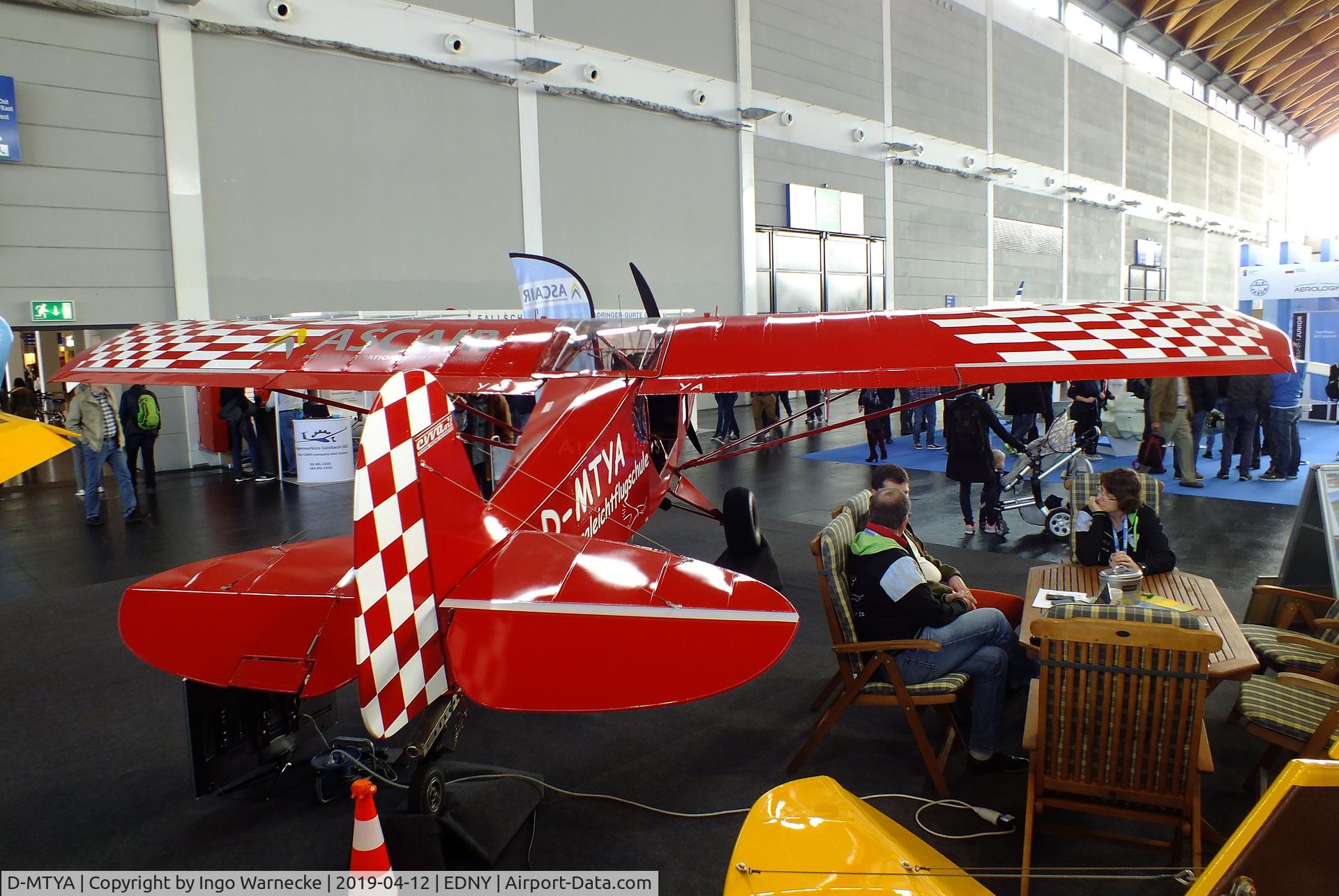 D-MTYA, Zlin Savage Classic C/N 0242, Zlin Savage Classic at the AERO 2019, Friedrichshafen