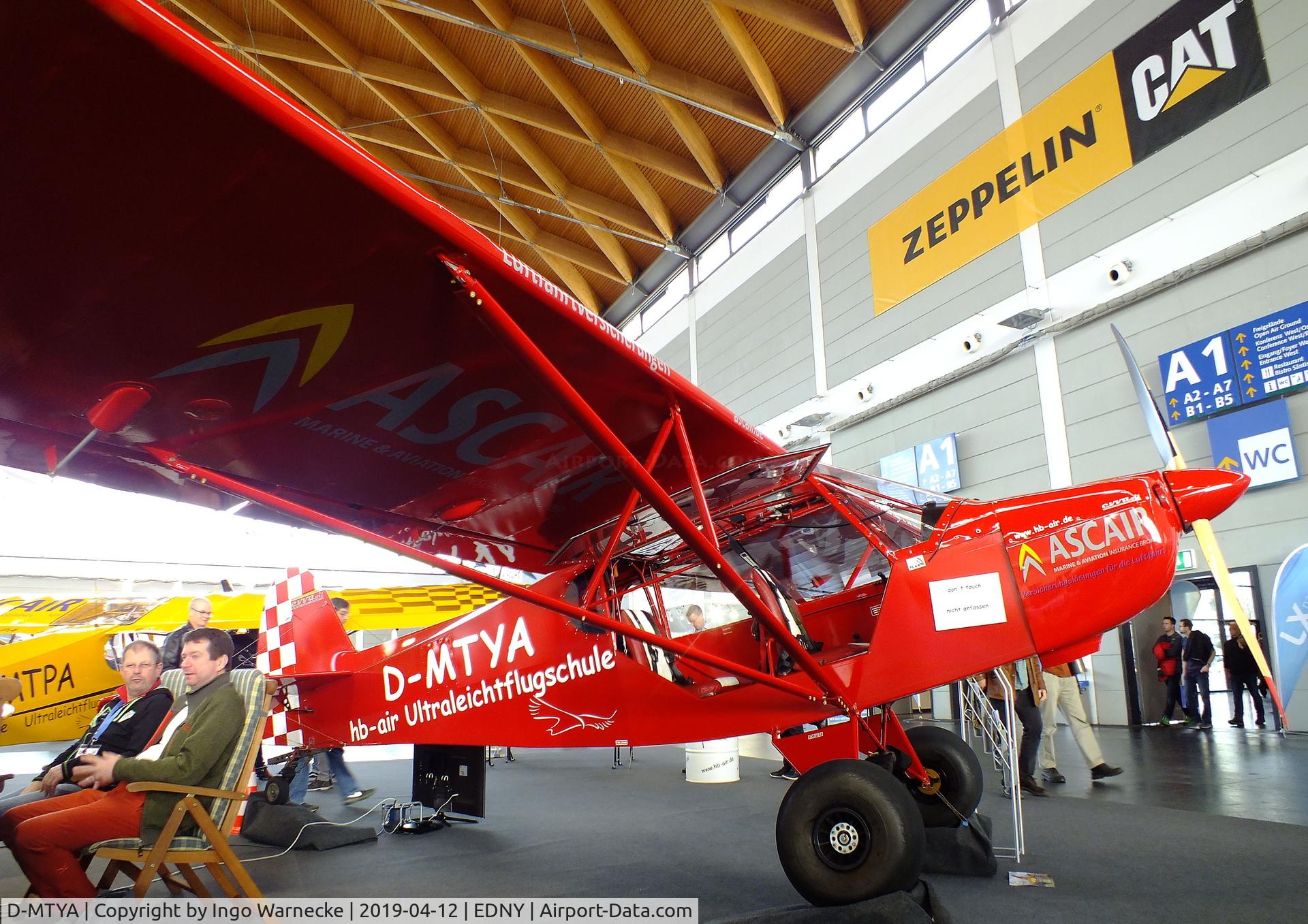 D-MTYA, Zlin Savage Classic C/N 0242, Zlin Savage Classic at the AERO 2019, Friedrichshafen
