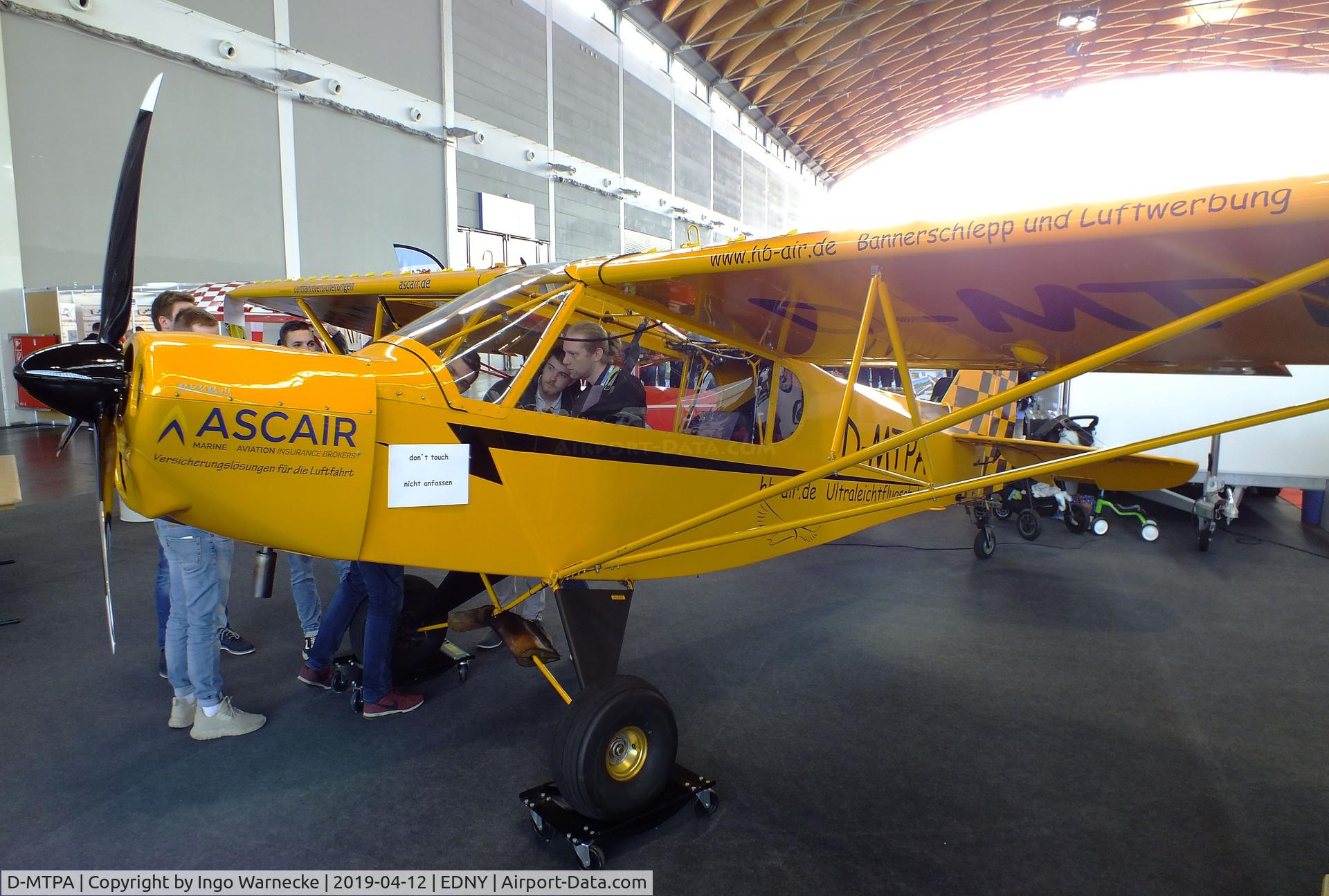 D-MTPA, Zlin Savage 912 C/N 0155, Zlin Savage 912 at the AERO 2019, Friedrichshafen
