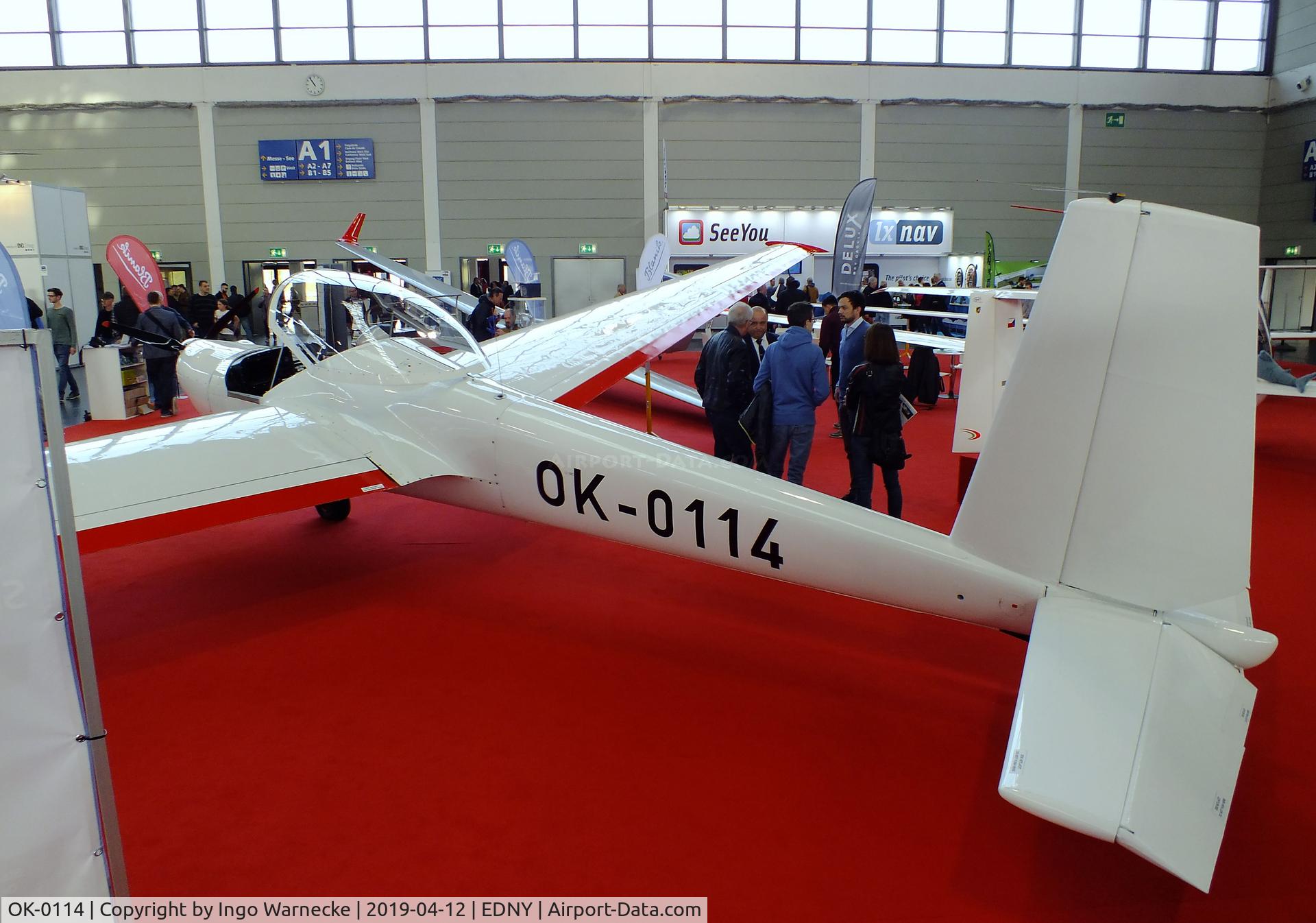 OK-0114, Let L-13 SE VIVAT C/N 900411, Let L-13 SE VIVAT at the AERO 2019, Friedrichshafen