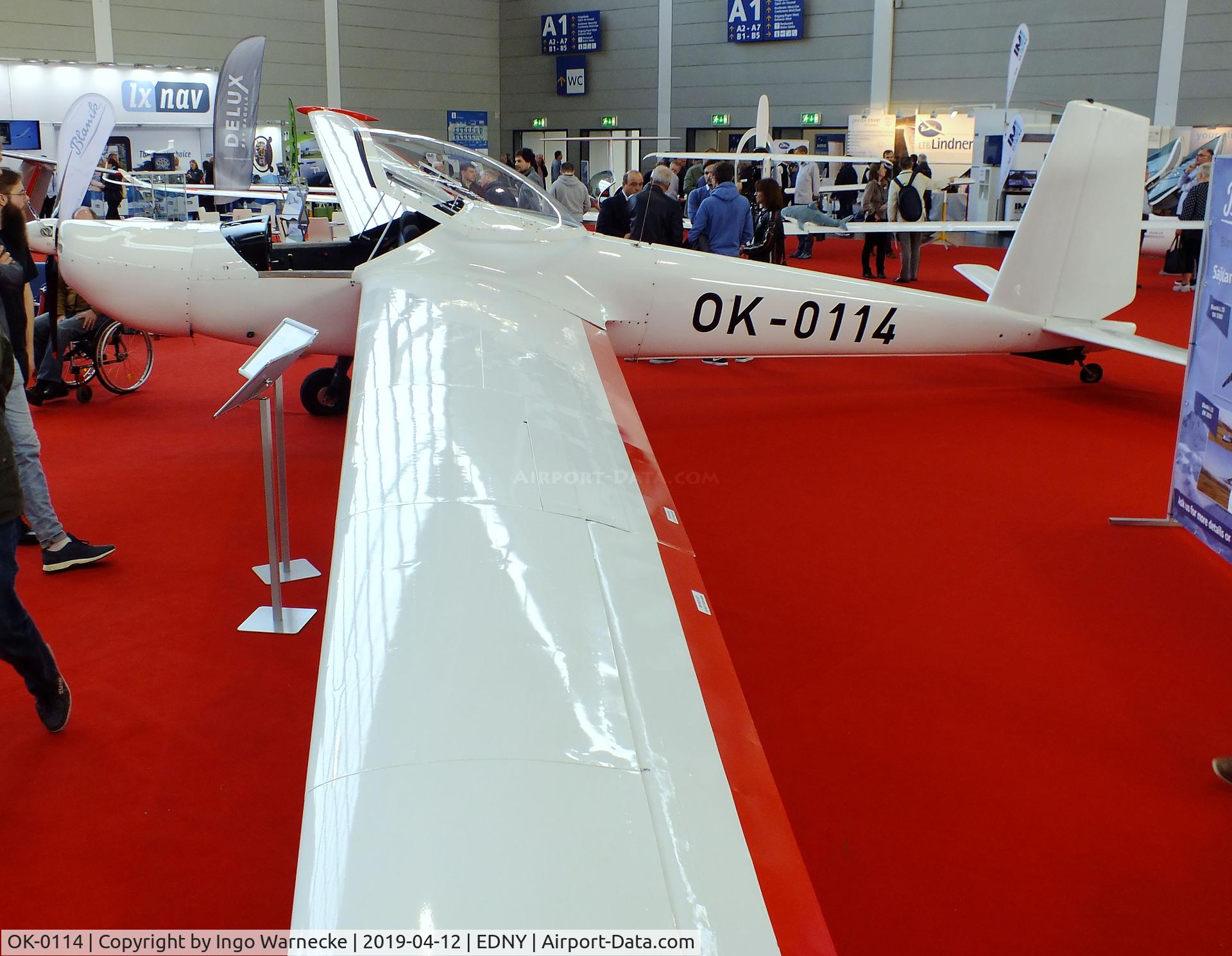 OK-0114, Let L-13 SE VIVAT C/N 900411, Let L-13 SE VIVAT at the AERO 2019, Friedrichshafen