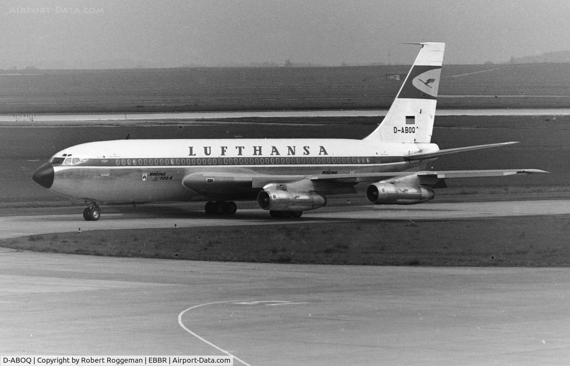 D-ABOQ, 1962 Boeing 720-030B C/N 18250, MID 1960's.LUFTHANSA.