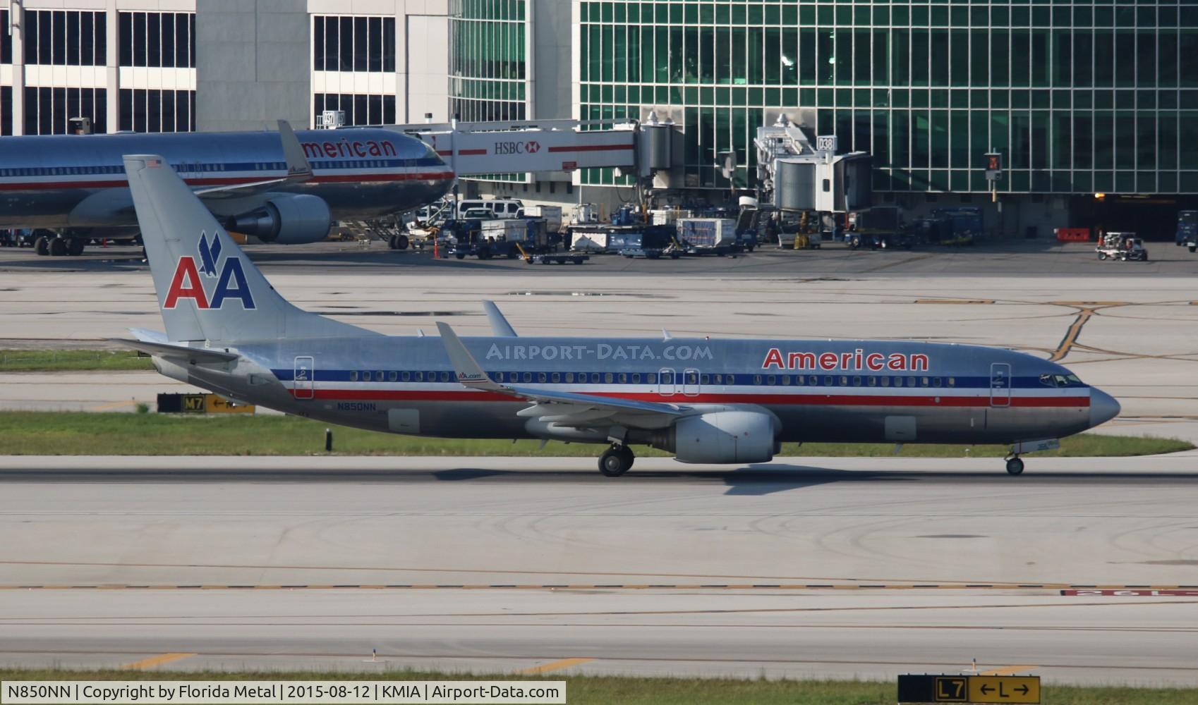 N850NN, 2010 Boeing 737-823 C/N 40580, American
