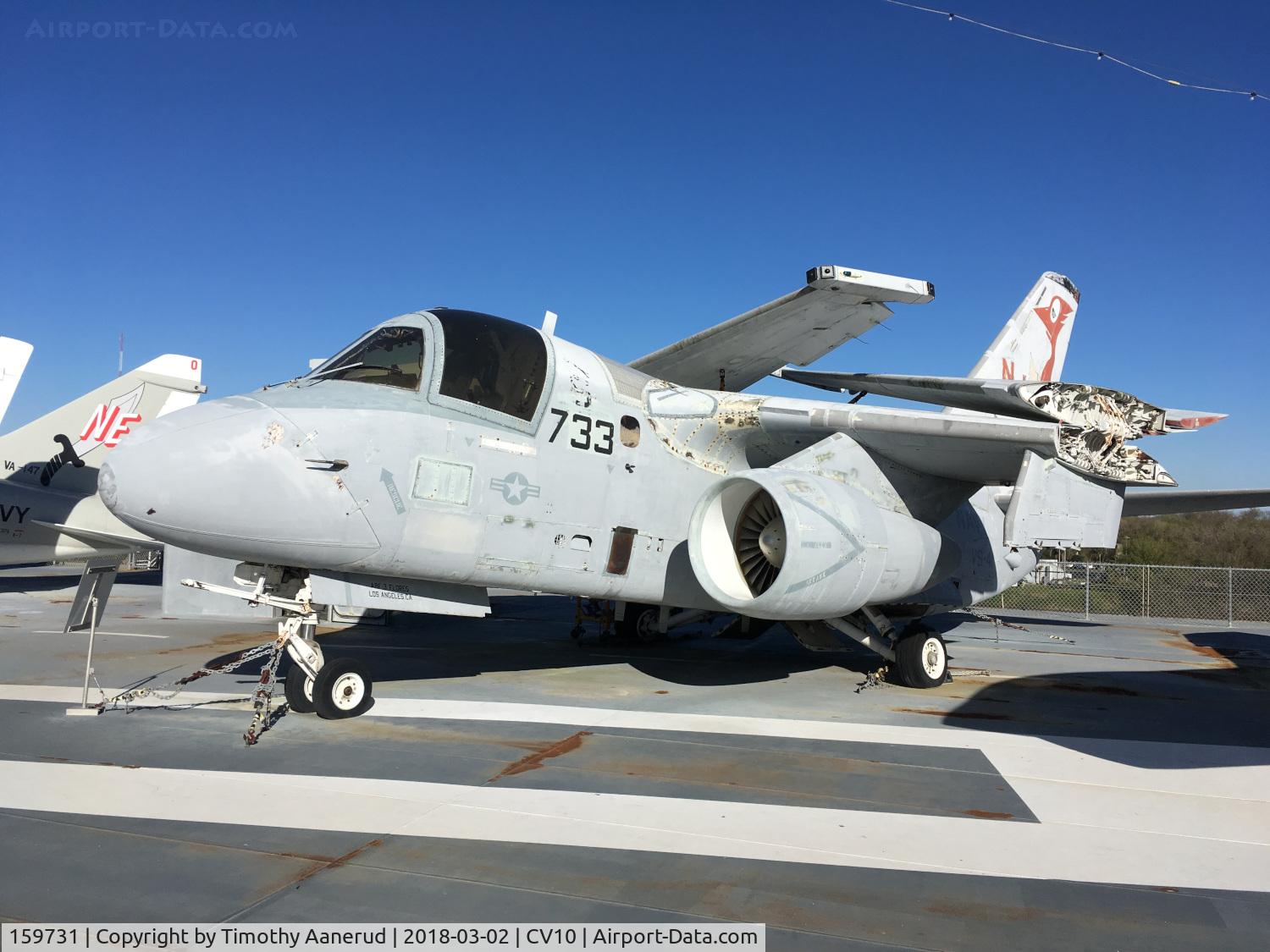159731, Lockheed S-3B Viking C/N 394A-1060, 159731 (NH-3), Lockheed S-3B Viking, c/n: 394A-1060