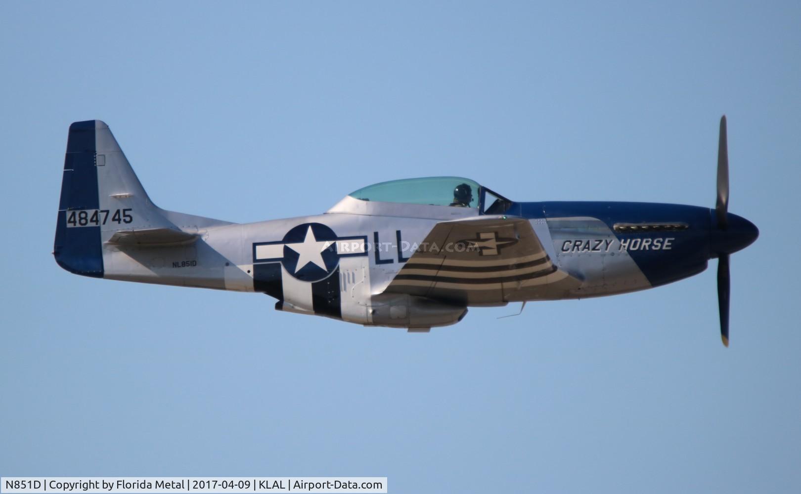 N851D, 1944 North American P-51D Mustang C/N 44-84745, Crazy Horse
