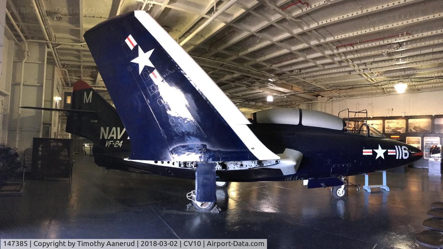 147385, Grumman F9F-8T C/N 147385, Grumman F9F-8T, c/n: 147385