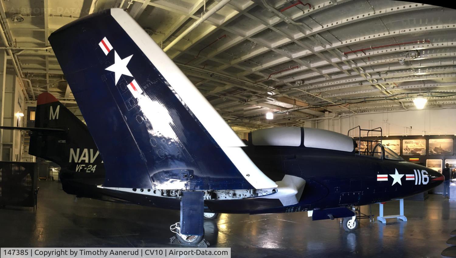 147385, Grumman F9F-8T C/N 147385, Grumman F9F-8T, c/n: 147385