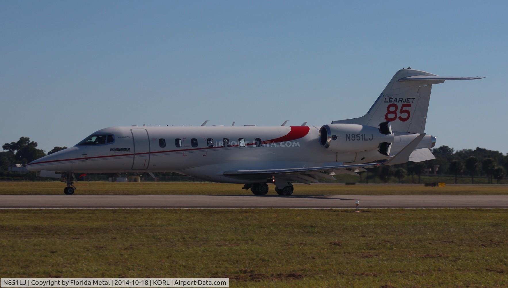 N851LJ, 2014 Bombardier Learjet 85 C/N 8001, Lear 85