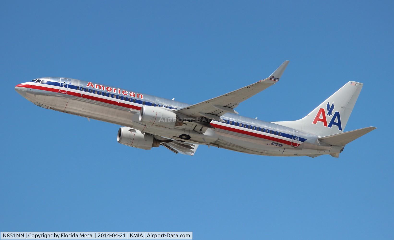 N851NN, 2010 Boeing 737-823 C/N 29556, American