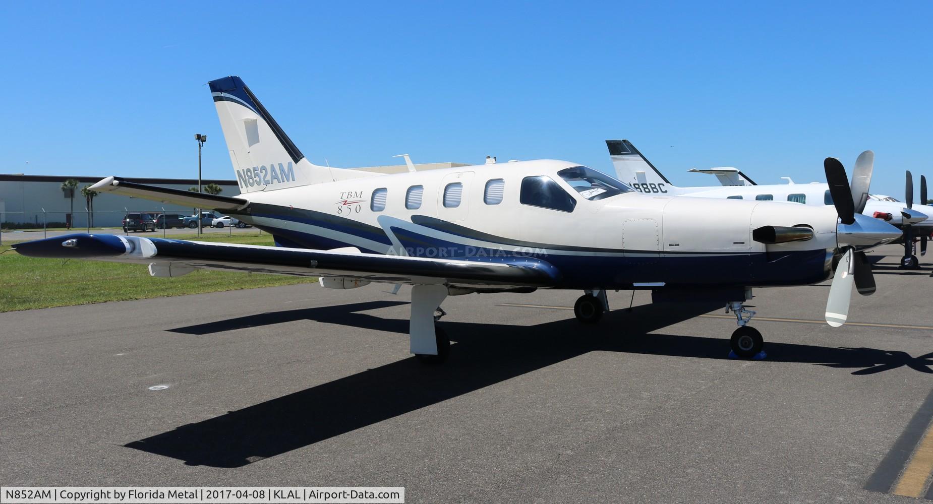 N852AM, 2007 Socata TBM-700 (850) C/N 404, TBM-850