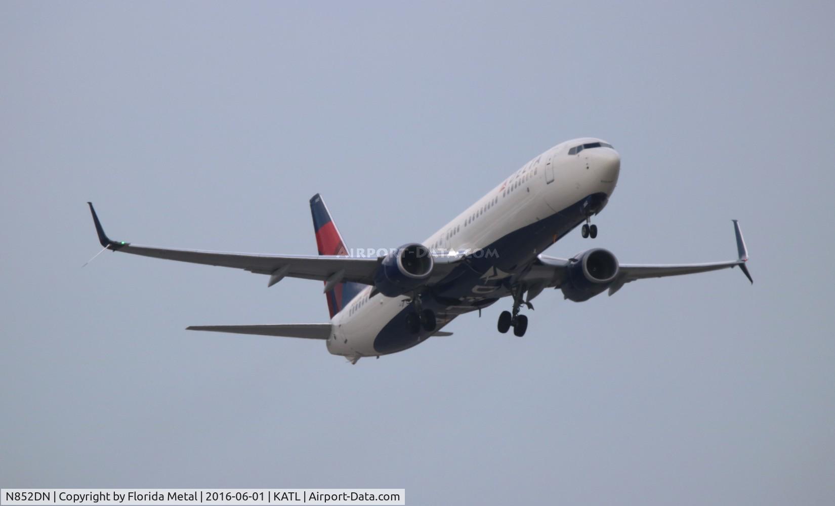 N852DN, 2016 Boeing 737-932/ER C/N 31963, Delta 737-932
