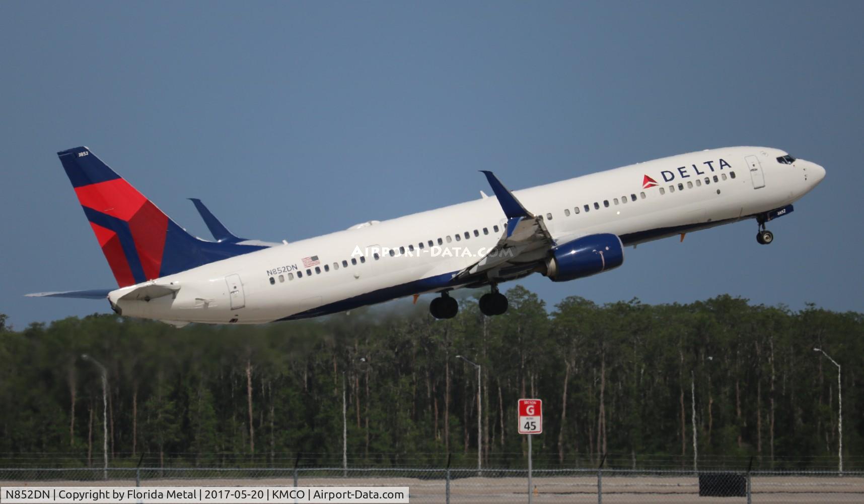 N852DN, 2016 Boeing 737-932/ER C/N 31963, Delta 737-932