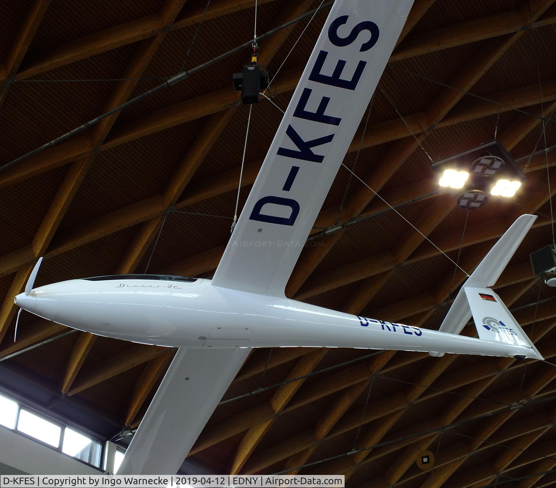 D-KFES, 2015 Schempp-Hirth Discus 2C FES C/N 1, Schempp-Hirth Discus 2C FES (Front electric sustainer) at the AERO 2019, Friedrichshafen