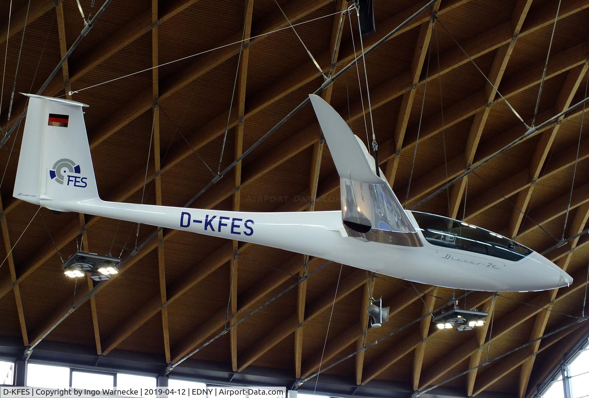 D-KFES, 2015 Schempp-Hirth Discus 2C FES C/N 1, Schempp-Hirth Discus 2C FES (Front electric sustainer) at the AERO 2019, Friedrichshafen