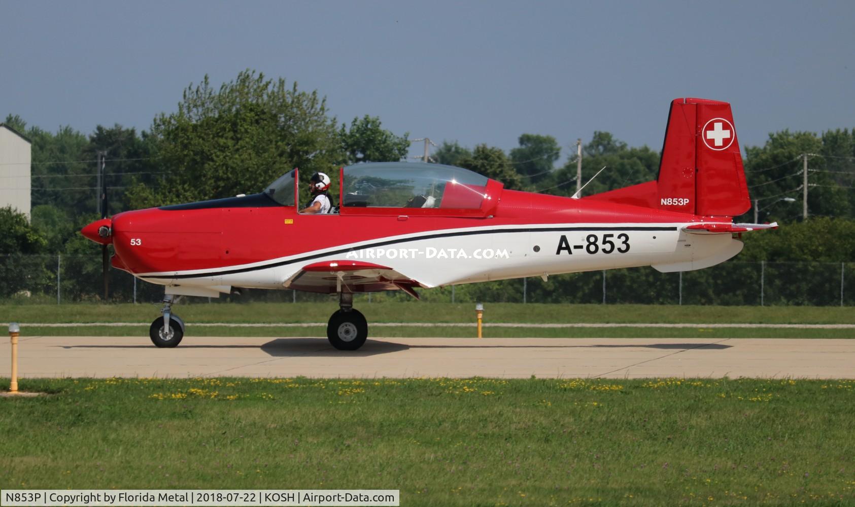 N853P, 1958 Pilatus P3-05 C/N 491-40, Pilatus P3