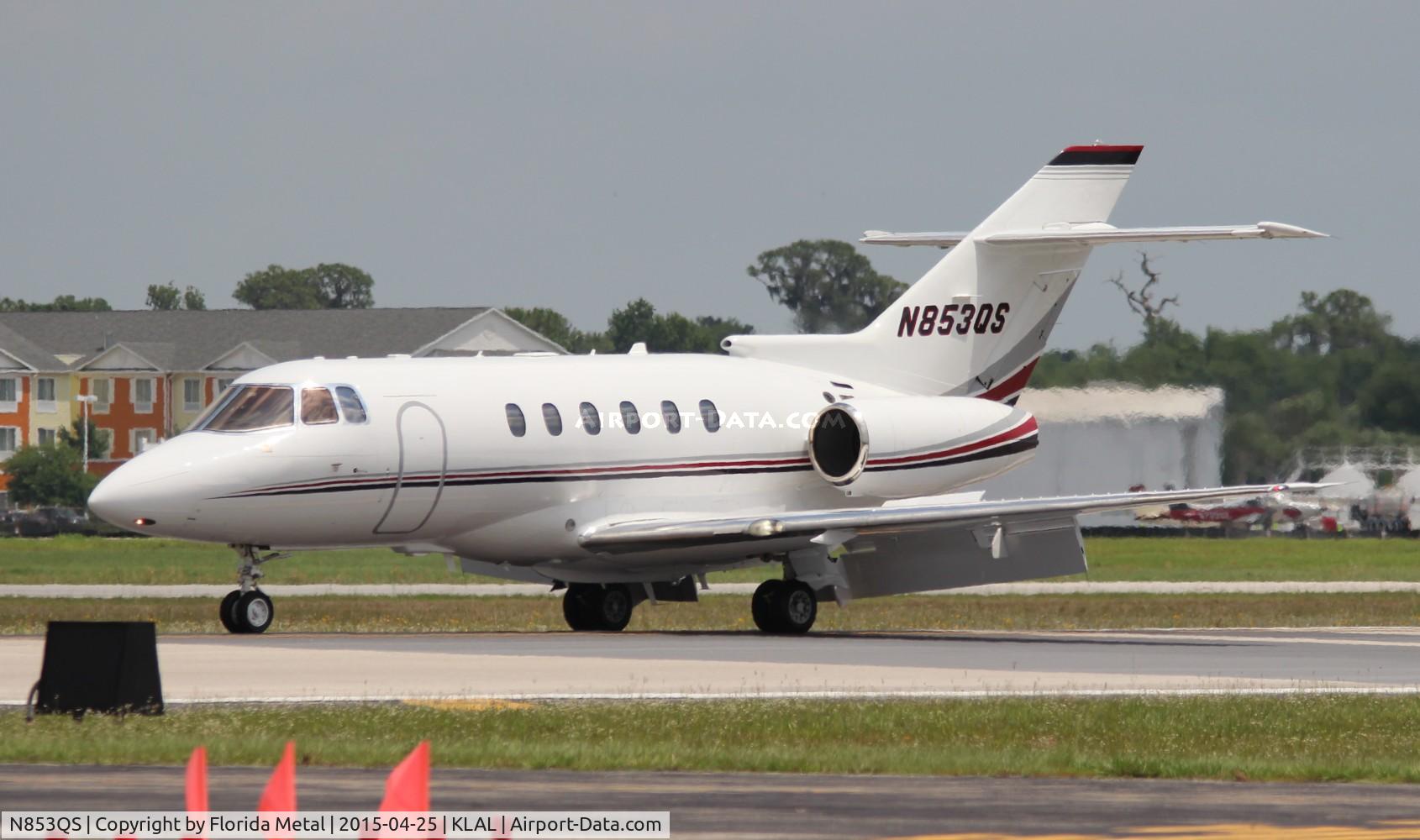 N853QS, 2005 Raytheon Hawker 800XP C/N 258721, NetJets