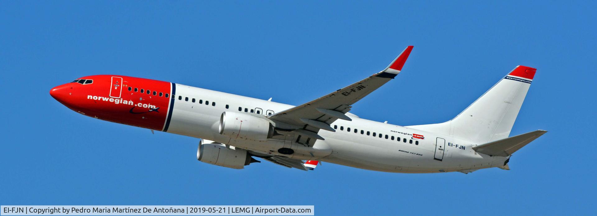 EI-FJN, 2016 Boeing 737-8JP C/N 41152, Aeropuerto de Málaga - Spain