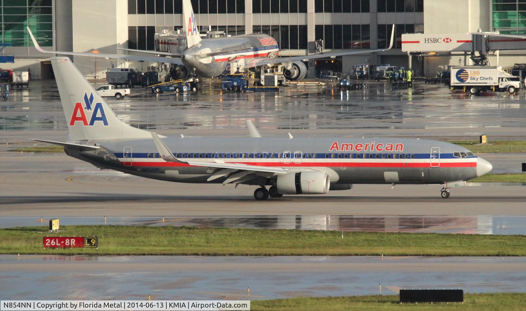 N854NN, 2010 Boeing 737-823 C/N 33214, American