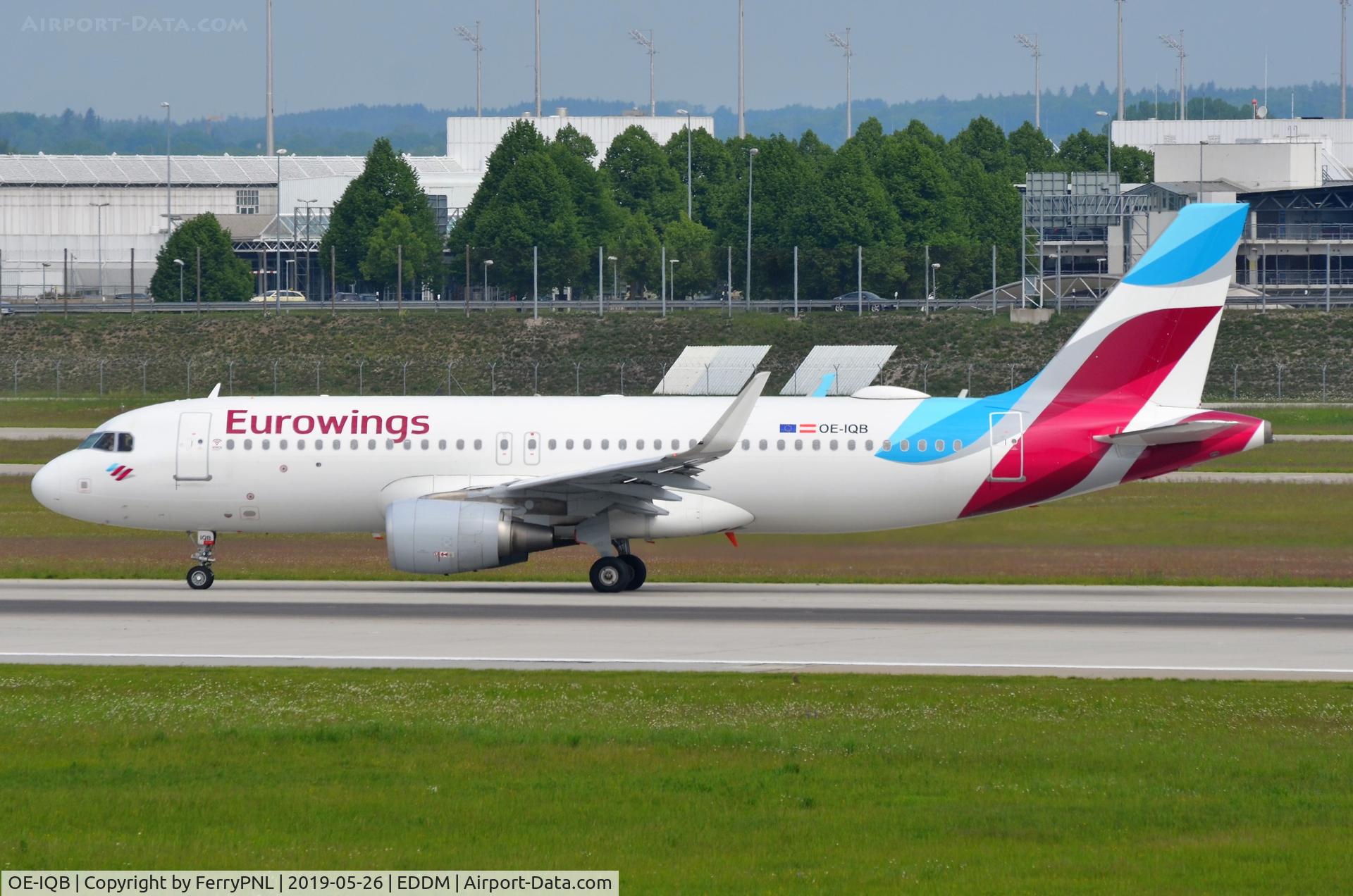 OE-IQB, 2016 Airbus A320-214 C/N 7012, Eurowings A320 lining-up