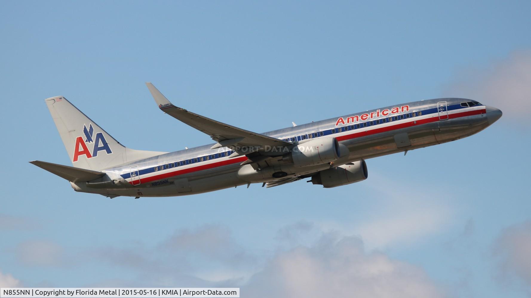 N855NN, 2010 Boeing 737-823 C/N 40582, American