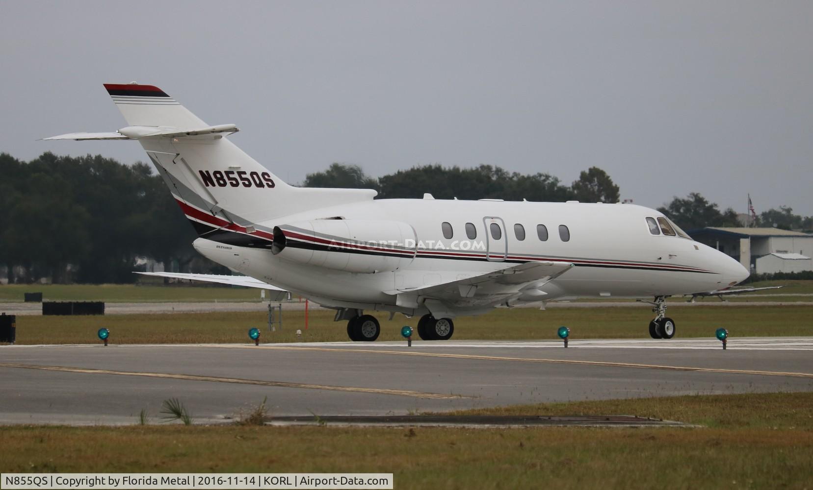 N855QS, 1998 Raytheon Hawker 800XP C/N 258355, NetJets