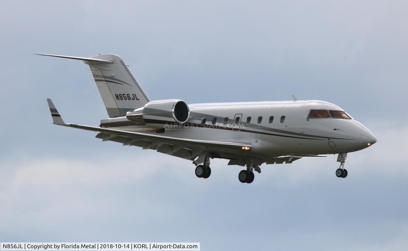 N856JL, 1991 Canadair Challenger 601-3A (CL-600-2B16) C/N 5094, Challenger 601