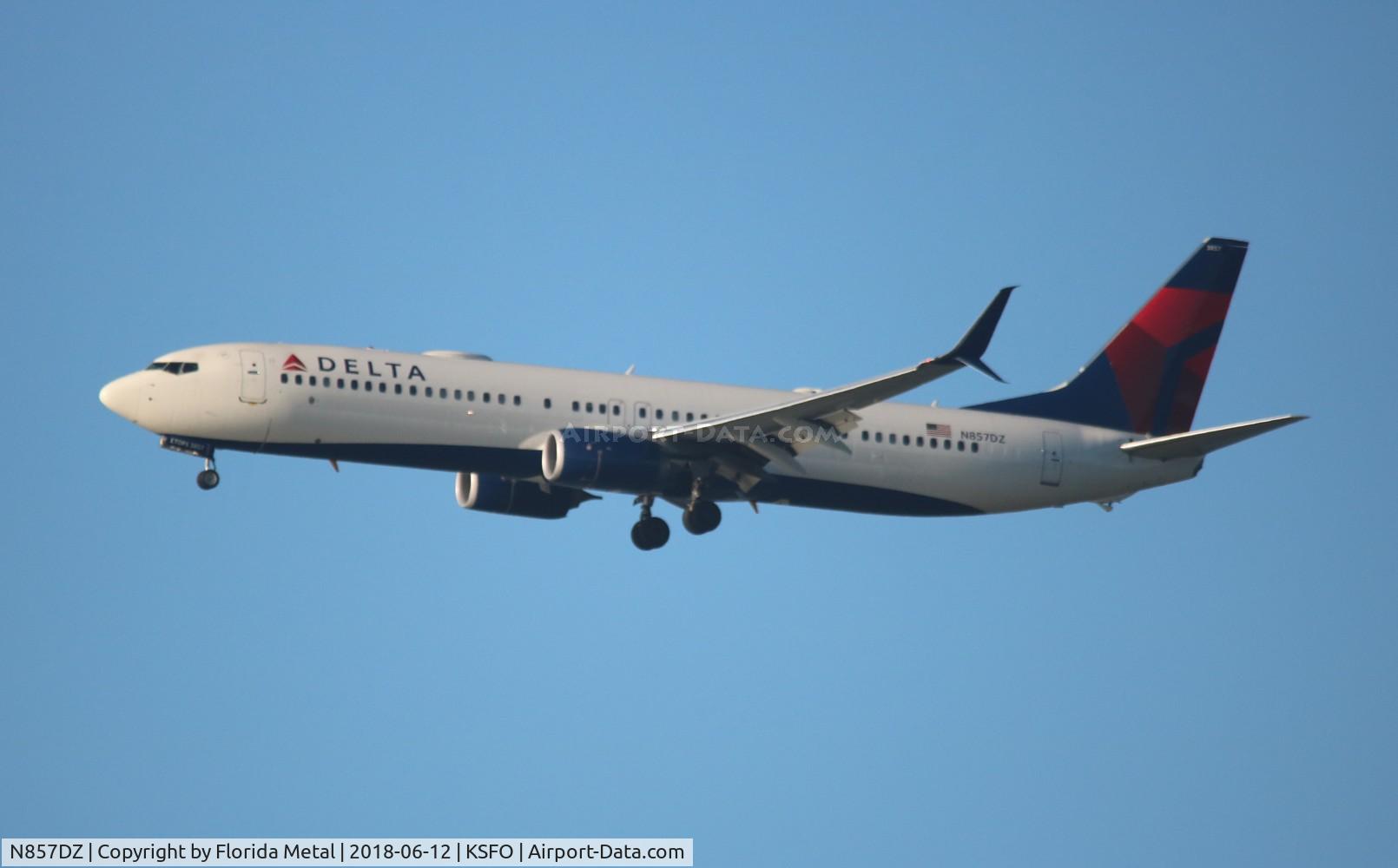 N857DZ, 2016 Boeing 737-932/ER C/N 31968, Delta 737-932