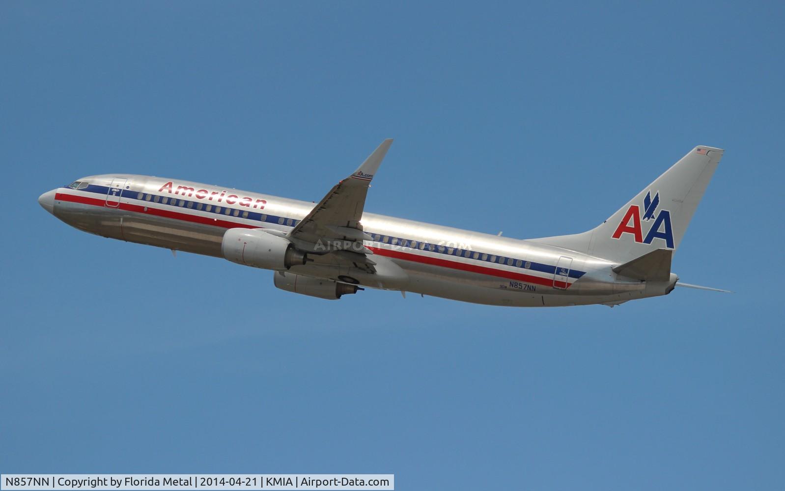 N857NN, 2010 Boeing 737-823 C/N 30907, American