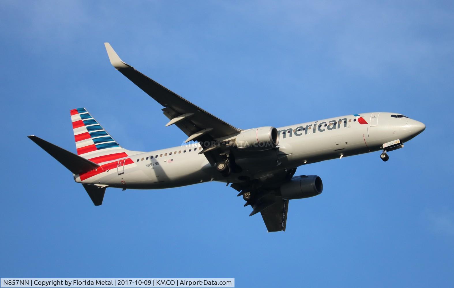 N857NN, 2010 Boeing 737-823 C/N 30907, American 737-823