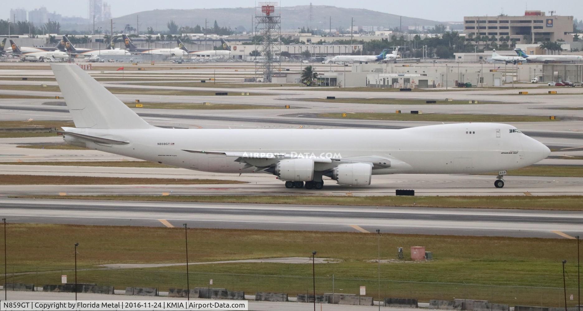 N859GT, 2015 Boeing 747-87UF C/N 62441, Atlas