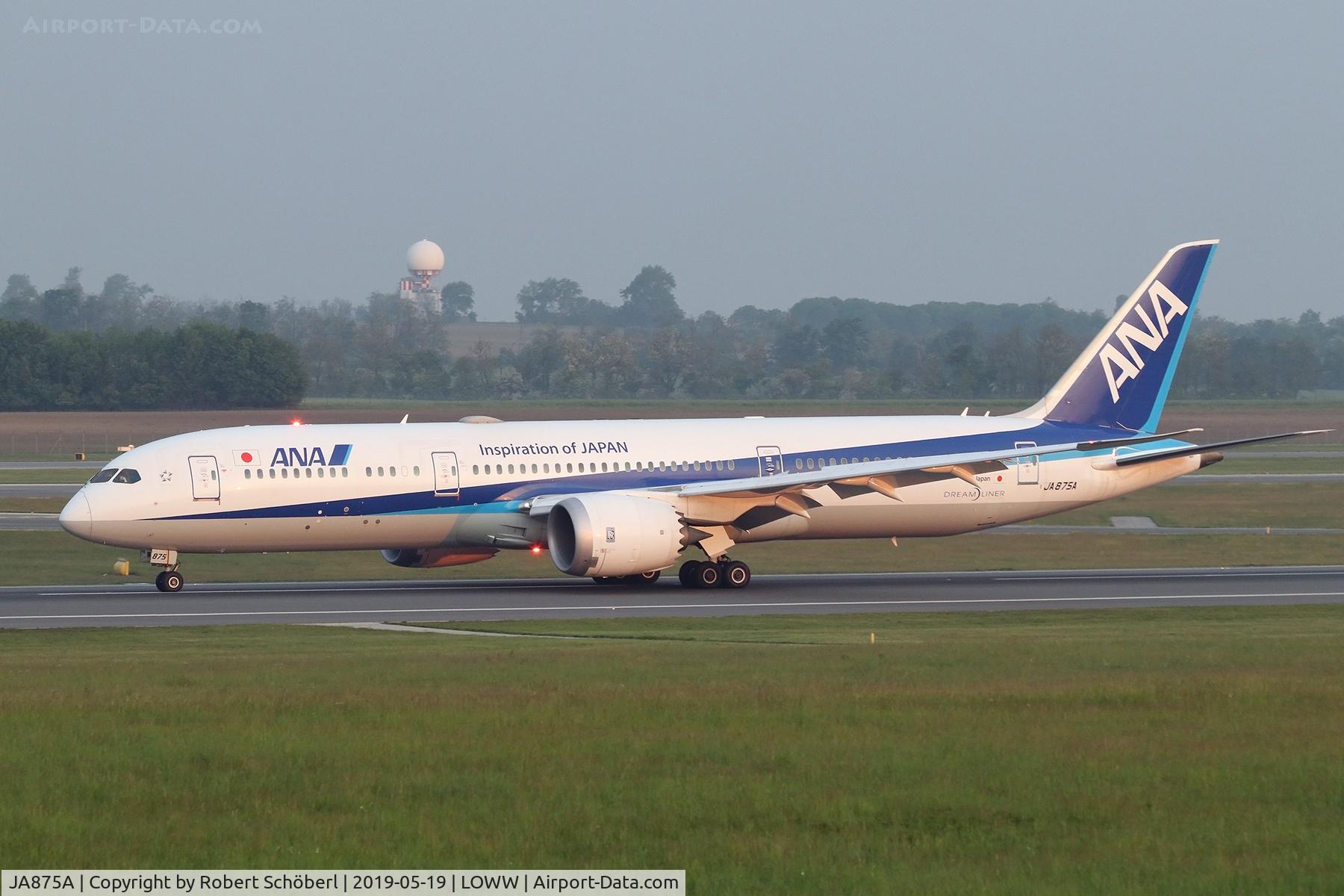 JA875A, 2015 Boeing 787-9 Dreamliner Dreamliner C/N 34531, JA875A @ LOWW 2019
