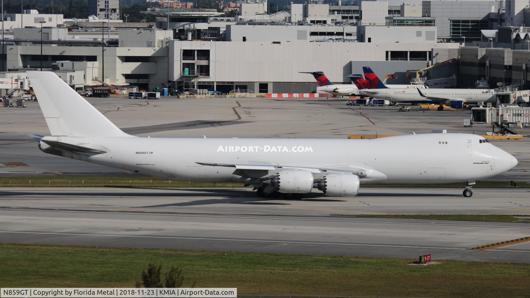N859GT, 2015 Boeing 747-87UF C/N 62441, Atlas