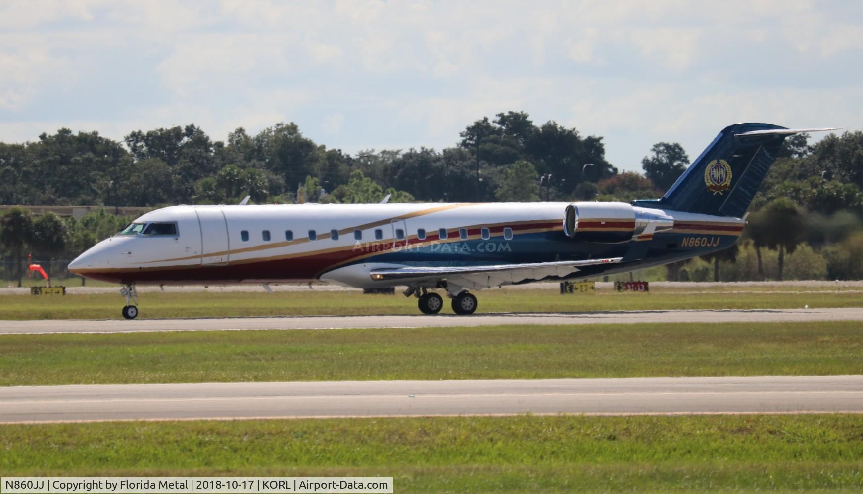 N860JJ, 2001 Bombardier CRJ-200ER (CL-600-2B19) C/N 7471, Challenger 850