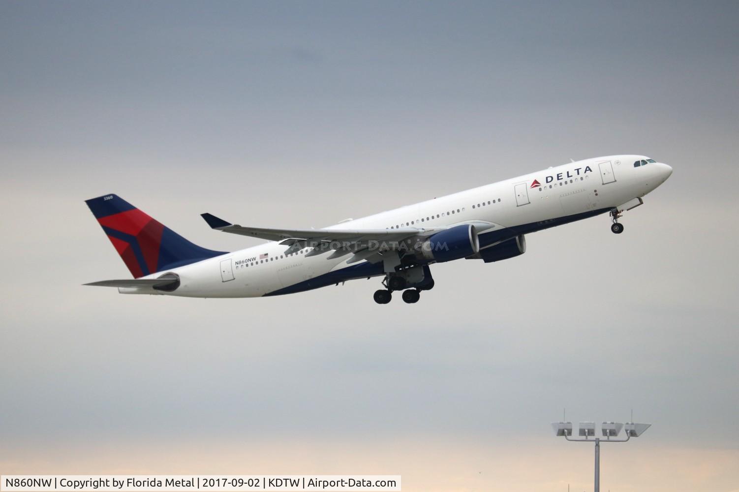 N860NW, 2006 Airbus A330-223 C/N 778, Delta