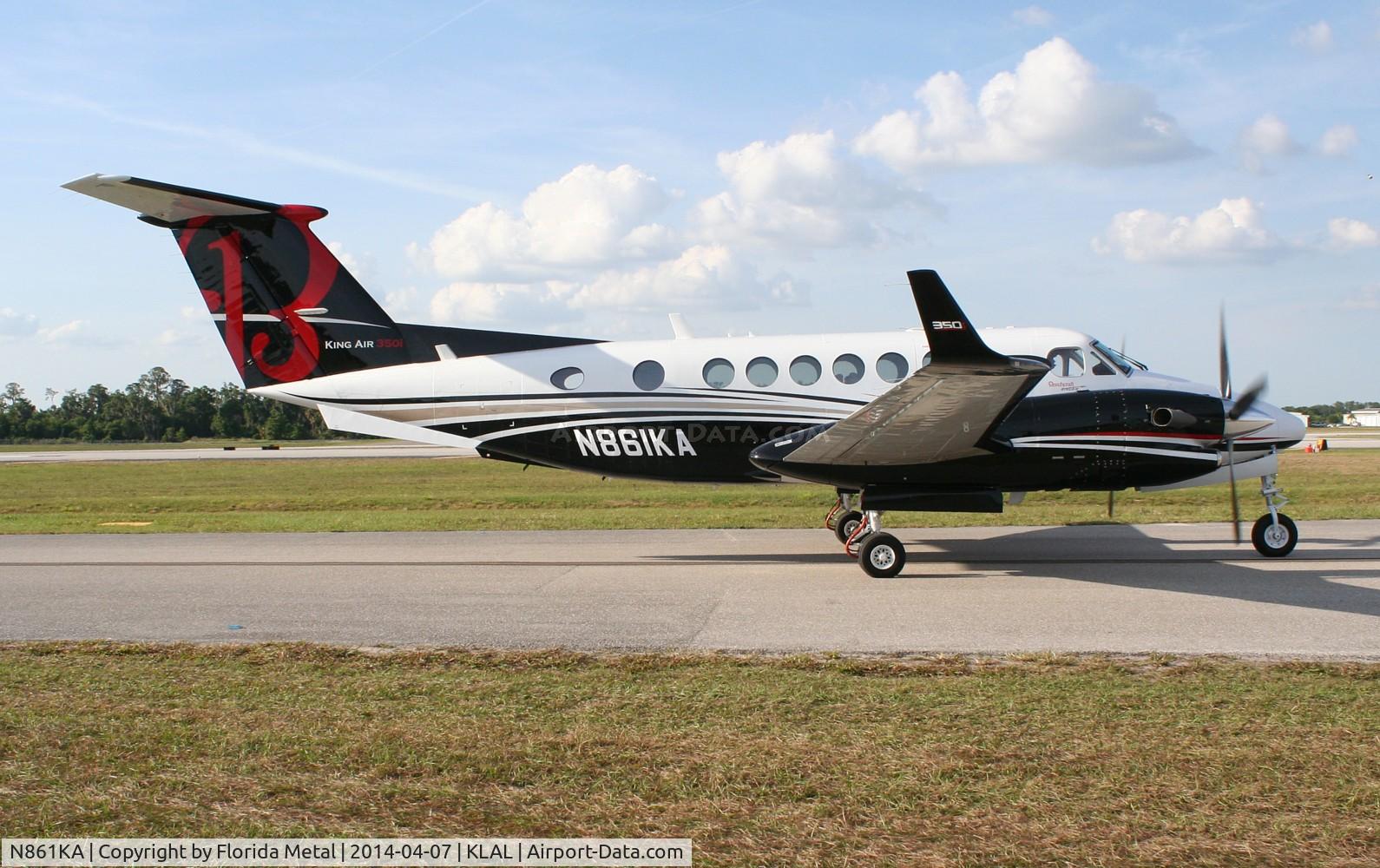 N861KA, 2013 Beech B300 350 King Air C/N FL-861, King Air 350