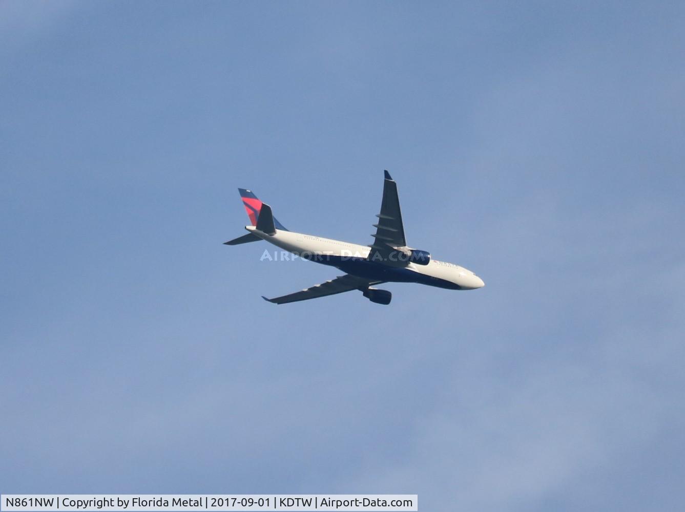 N861NW, 2006 Airbus A330-223 C/N 0796, Delta A330-200