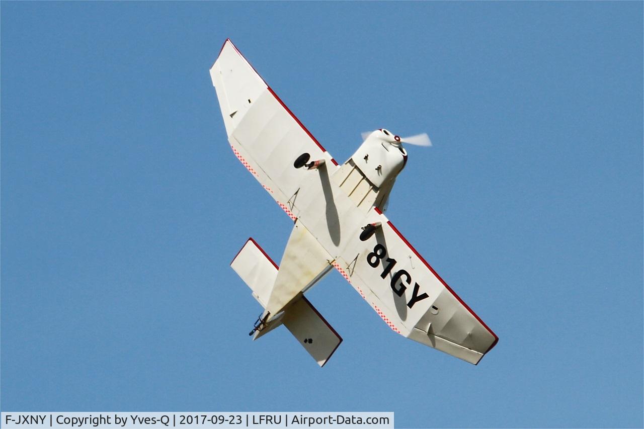 F-JXNY, Jodel D.185 C/N 81-GY, Jodel D-185, On display, Morlaix-Ploujean airport (LFRU-MXN) air show 2014