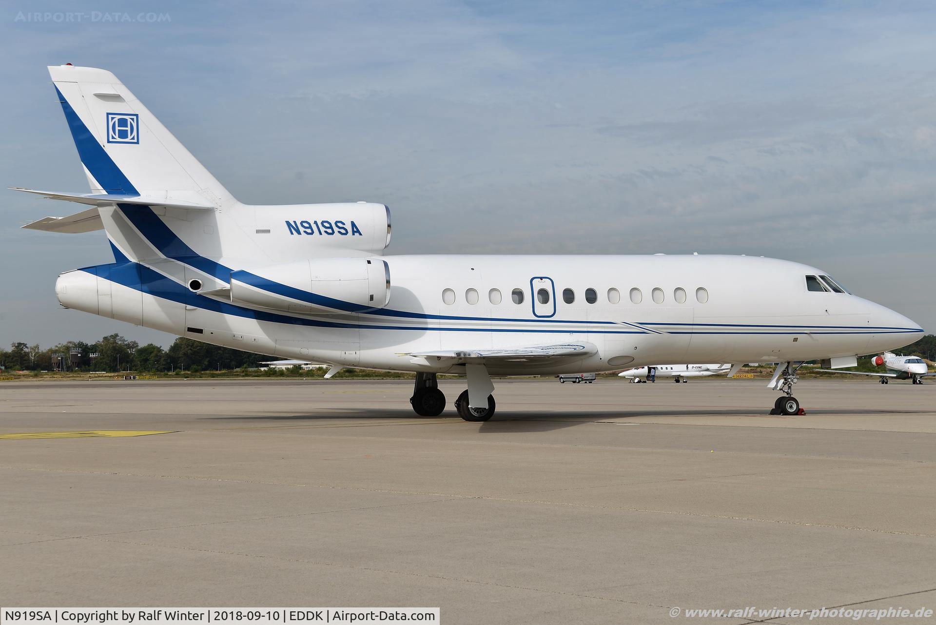 N919SA, 2003 Dassault Falcon 900EX C/N 124, Dassault Facon 900EX - Wells Fargo Bank - 124 - N919SA - 10.09.2018 - CGN