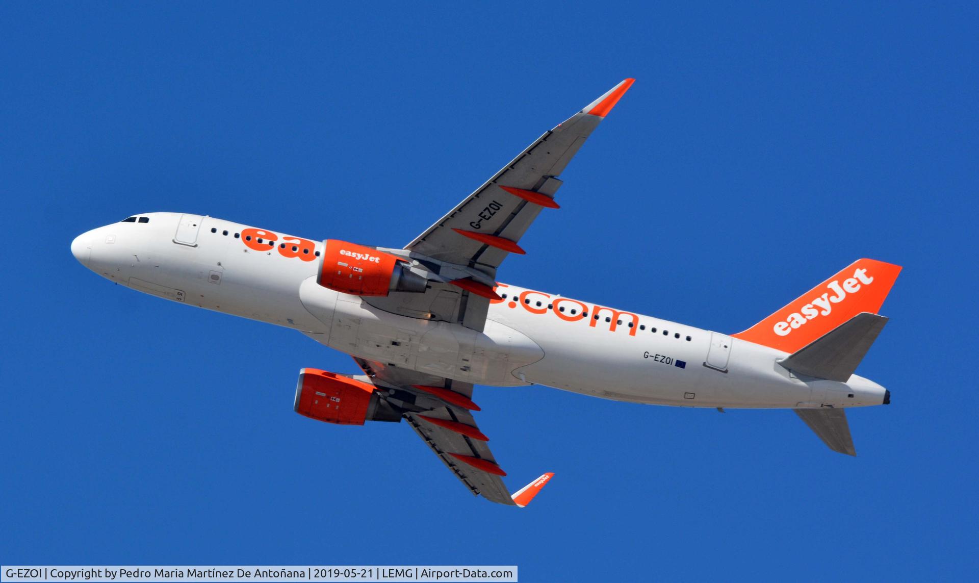 G-EZOI, 2015 Airbus A320-214 C/N 6562, Aeropuerto de Málaga - Spain