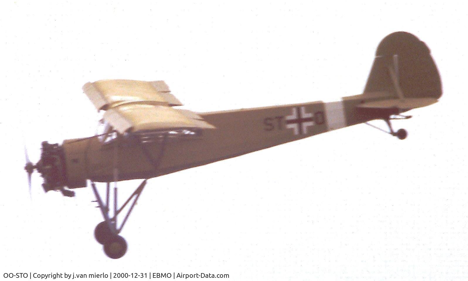 OO-STO, 1945 Morane-Saulnier MS-505 Criquet C/N 269, Airshow moorsele; Belgium