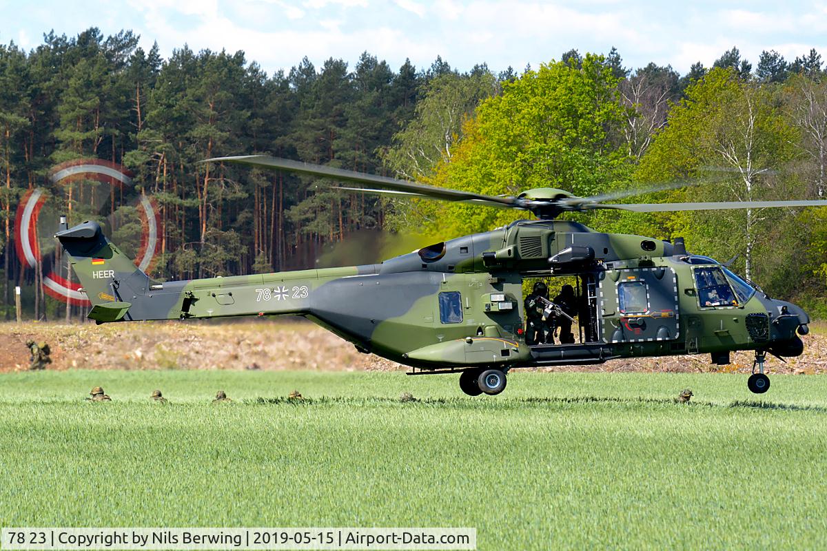 78 23, NHI NH-90 TTH Caiman C/N TGEA0023, 78+23 near Bad Bodenteich