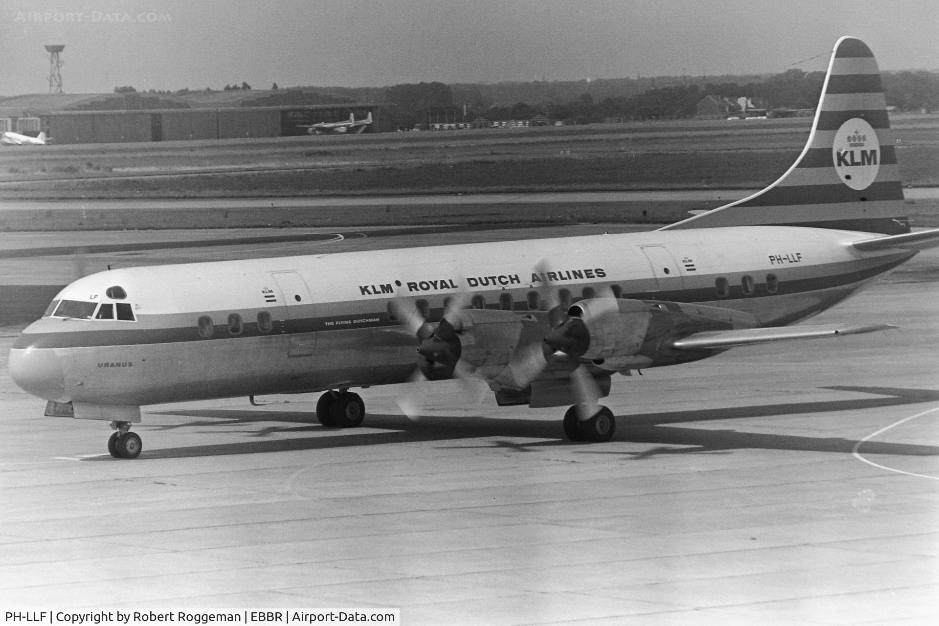 PH-LLF, 1960 Lockheed L-188C  Electra C/N 2013, Mid 1960's.KLM.URANUS.